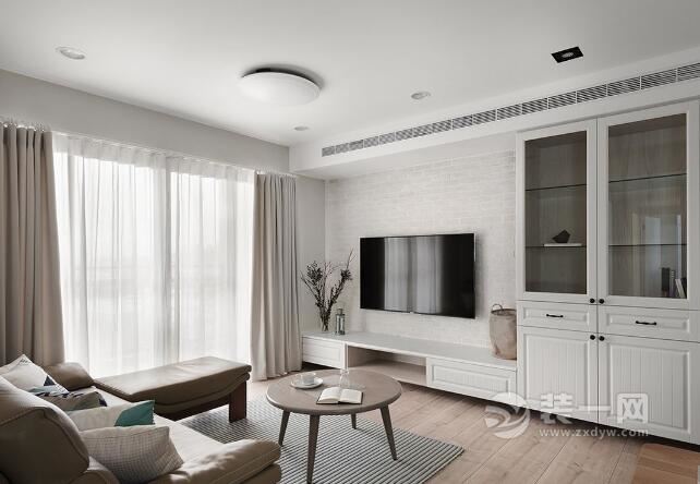 100平米小三室的样板房 郑州装修公司推荐乡村